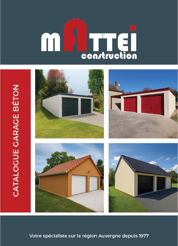 Catalogue garage béton - 2025.